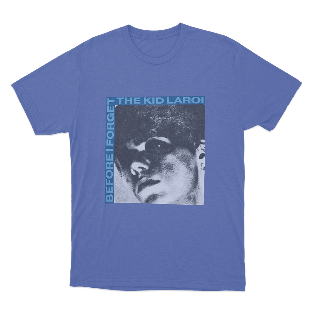 BIF Face Unisex T Shirt Blue BIF Face Unisex T Shirt Blue
