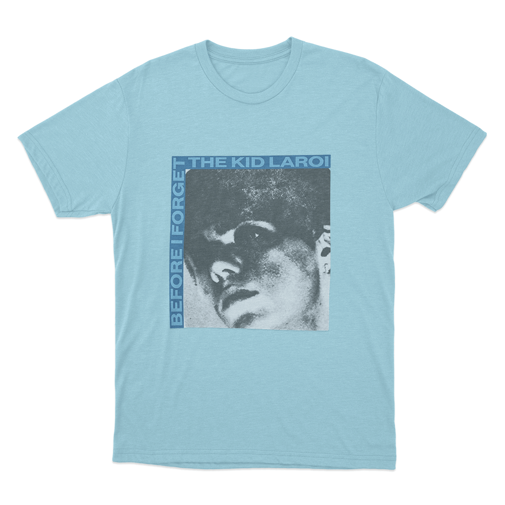 BIF Face Unisex T Shirt Sky Blue BIF Face Unisex T Shirt Sky Blue