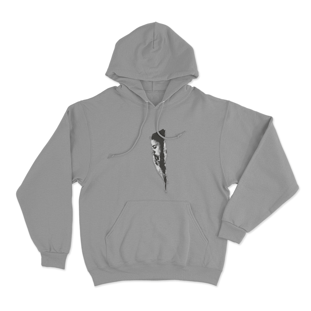 Before I Forget Face Unisex Hoodie Grey Before I Forget Face Unisex Hoodie Grey