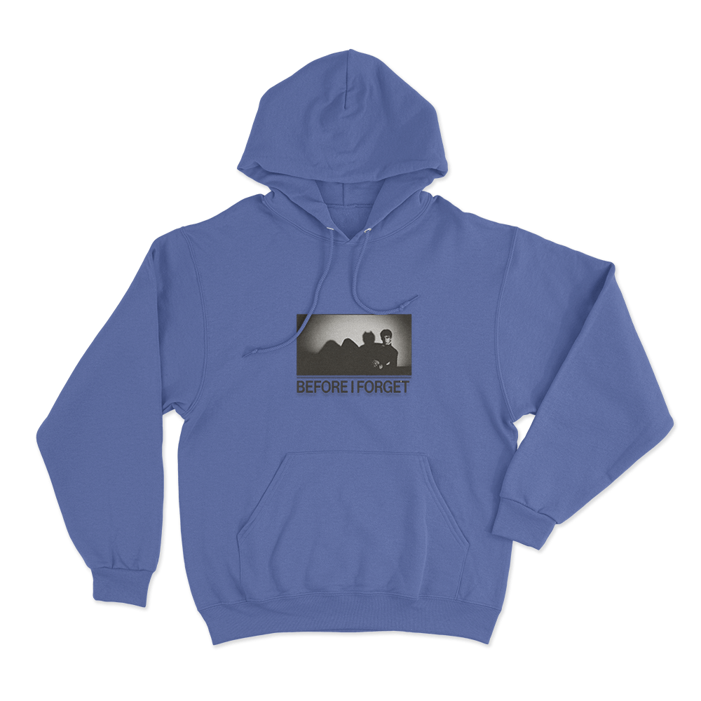 Before I Forget Photo Unisex Hoodie Blue Before I Forget Photo Unisex Hoodie Blue