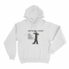 Before I Forget Silhouette Unisex Hoodie White