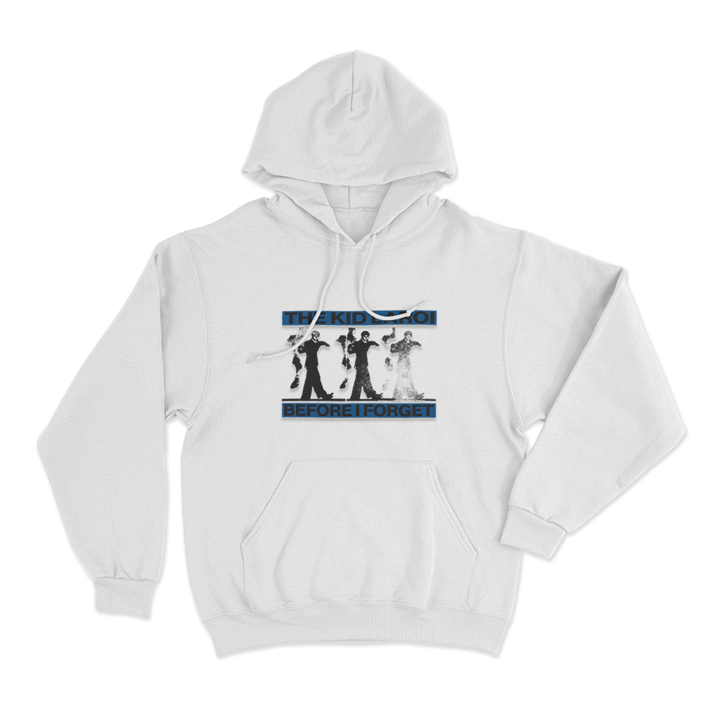 The Kid Laroi Before I Forget Unisex Hoodie White The Kid Laroi Before I Forget Unisex Hoodie White