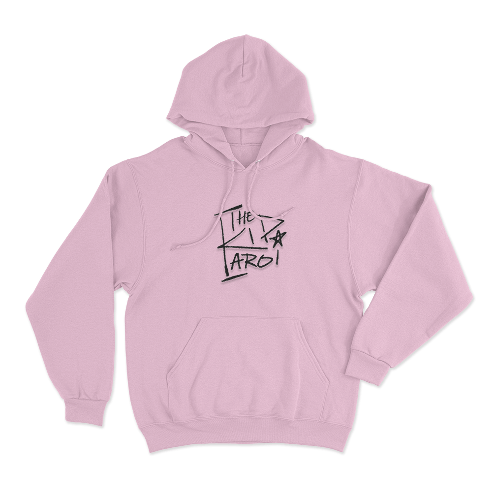 The Kid Laroi Graffiti Logo Unisex Hoodie Pink The Kid Laroi Graffiti Logo Unisex Hoodie Pink