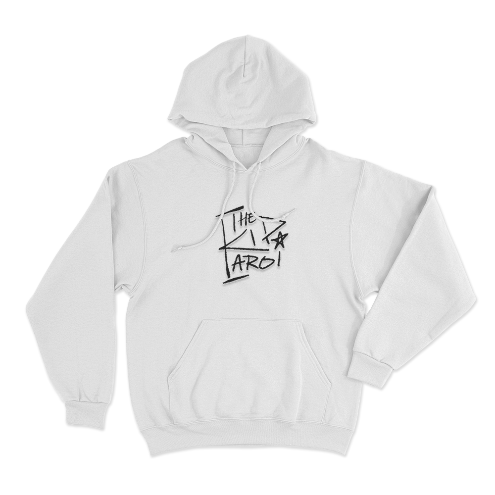 The Kid Laroi Graffiti Logo Unisex Hoodie White The Kid Laroi Graffiti Logo Unisex Hoodie White