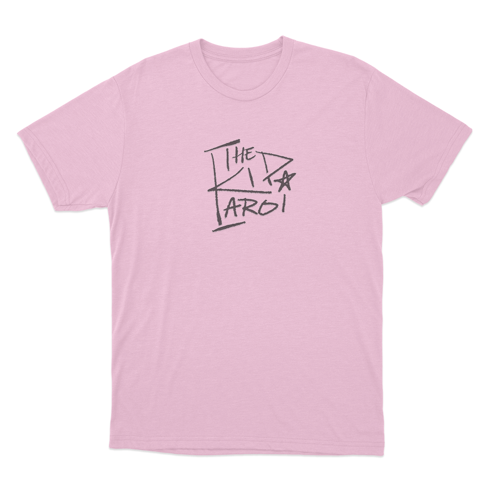 The Kid Laroi Graffiti Logo Unisex T Shirt Pink The Kid Laroi Graffiti Logo Unisex T Shirt Pink