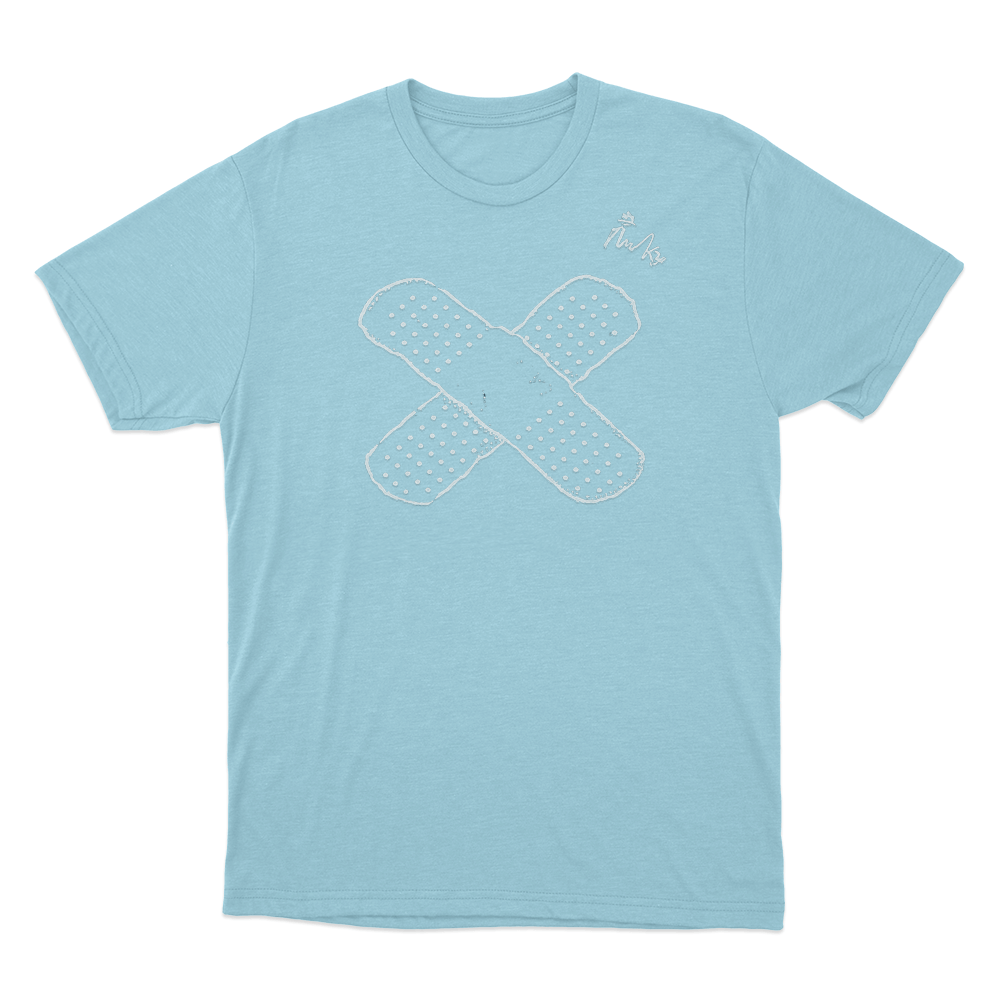 The Kid Laroi Signed “The First Time Tour” Unisex T Shirt Sky Blue The Kid Laroi Signed The First Time Tour Unisex T Shirt Sky Blue